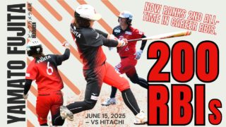 藤田倭、通算200打点！女子ソフトボール界を牽引してきた“二刀流”の